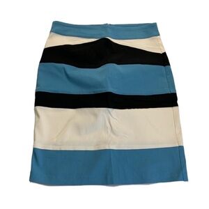 XOXO | Block Color Skirt 11/12 New Without Tags Black White Blue 2000’s